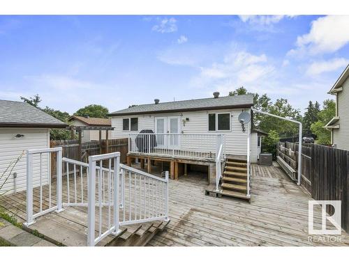 17 Waverly Drive, St. Albert, AB - Outdoor With Deck Patio Veranda With Exterior