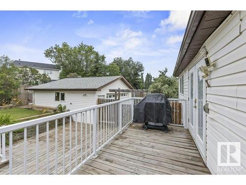 17 Waverly Drive, St. Albert, AB - Outdoor With Deck Patio Veranda With Exterior