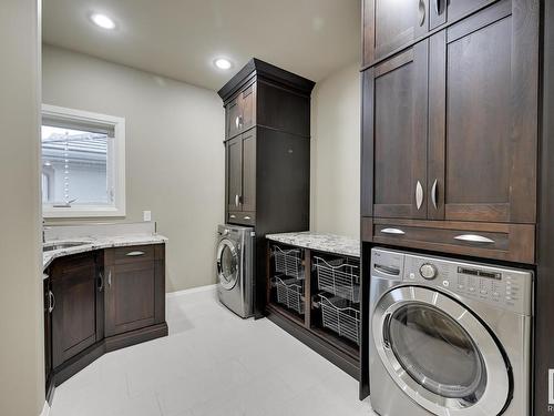 3126 Watson Green, Edmonton, AB - Indoor Photo Showing Laundry Room