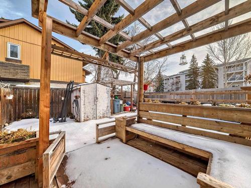 111 Woodstock, Edmonton, AB - Outdoor With Deck Patio Veranda