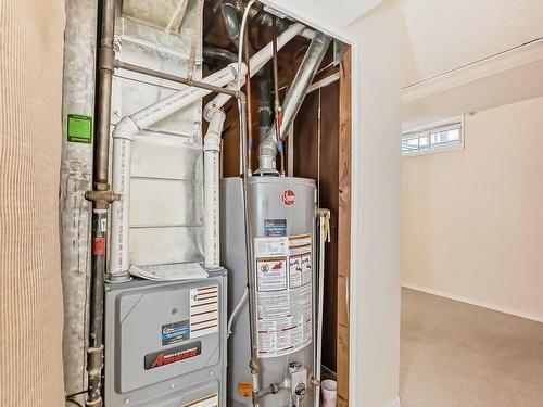 111 Woodstock, Edmonton, AB - Indoor Photo Showing Basement