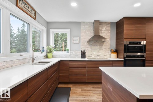 63320 Rge Rd 454, Rural Bonnyville M.D., AB - Indoor Photo Showing Kitchen With Double Sink With Upgraded Kitchen