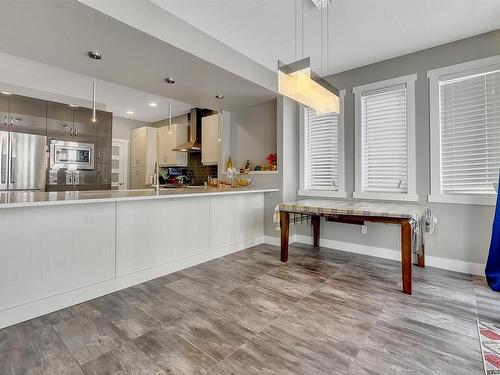 3578 Cherry Landing, Edmonton, AB - Indoor Photo Showing Kitchen With Upgraded Kitchen