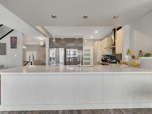 3578 Cherry Landing, Edmonton, AB - Indoor Photo Showing Kitchen With Upgraded Kitchen