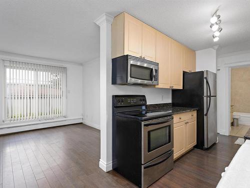 101 10520 80 Avenue, Edmonton, AB - Indoor Photo Showing Kitchen