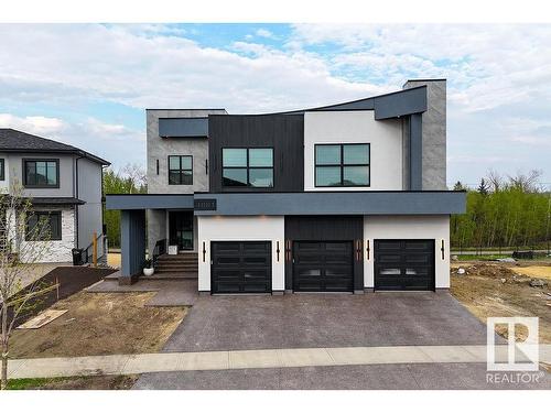 4081 Whispering River Drive, Edmonton, AB - Outdoor With Facade