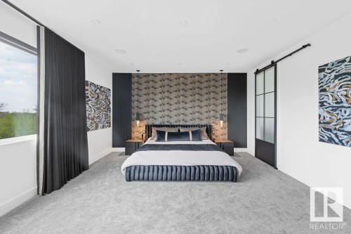 4081 Whispering River Drive, Edmonton, AB - Indoor Photo Showing Bedroom
