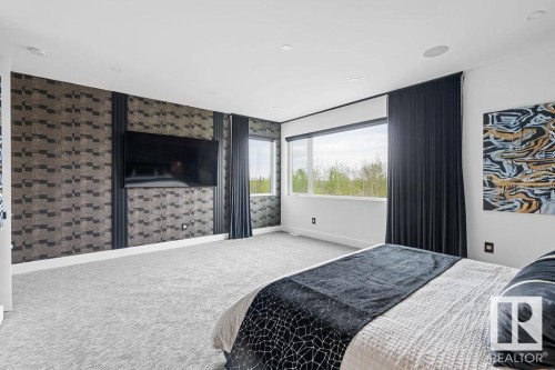 4081 Whispering River Drive, Edmonton, AB - Indoor Photo Showing Bedroom