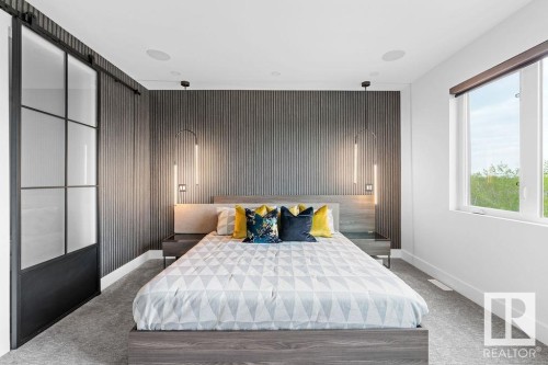 4081 Whispering River Drive, Edmonton, AB - Indoor Photo Showing Bedroom