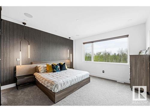 4081 Whispering River Drive, Edmonton, AB - Indoor Photo Showing Bedroom