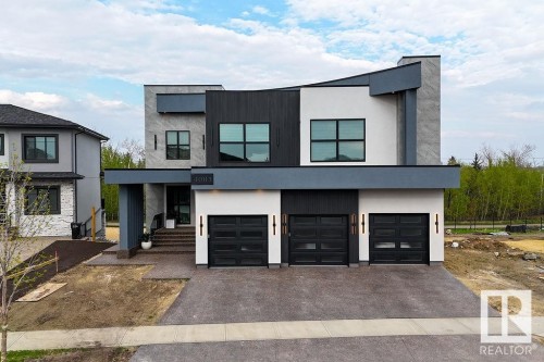 4081 Whispering River Drive, Edmonton, AB - Outdoor With Facade