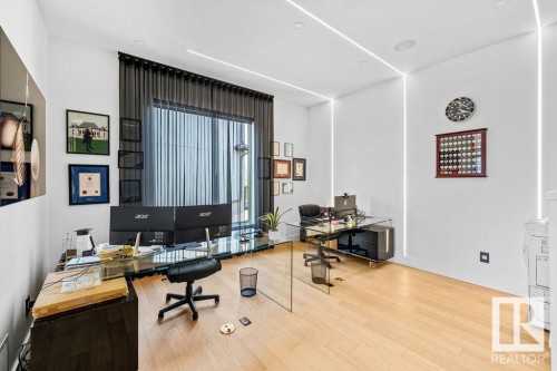 4081 Whispering River Drive, Edmonton, AB - Indoor Photo Showing Office