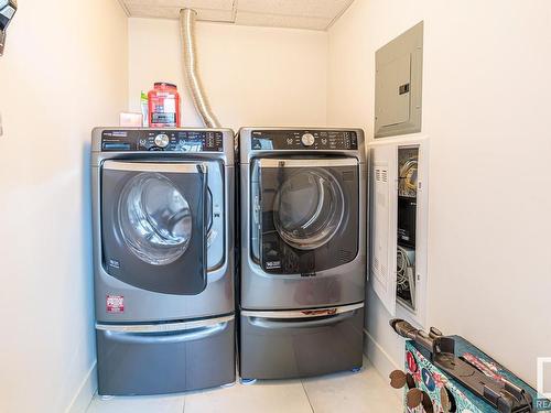 406 1350 Windermere Way, Edmonton, AB - Indoor Photo Showing Laundry Room