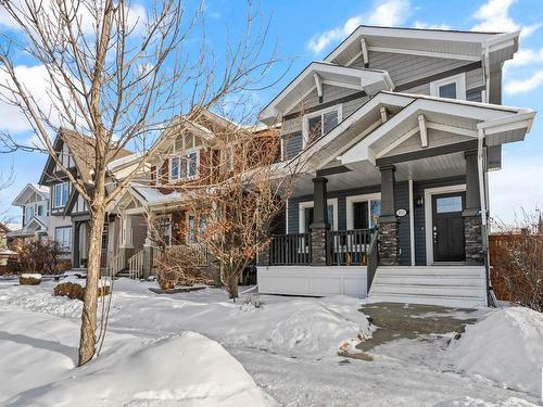 857 Chappelle Link, Edmonton, AB - Outdoor With Facade