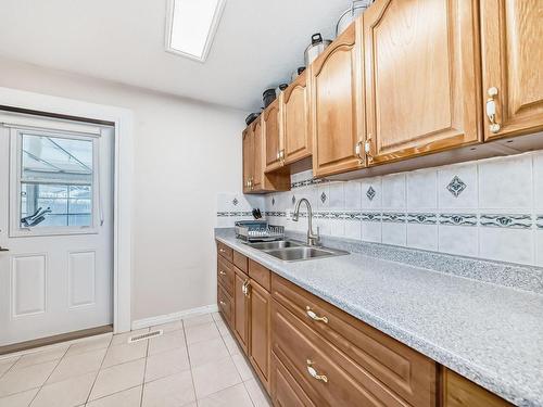 9912 170 Avenue, Edmonton, AB - Indoor Photo Showing Kitchen With Double Sink