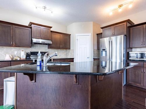 5932 12 Avenue, Edmonton, AB - Indoor Photo Showing Kitchen With Stainless Steel Kitchen