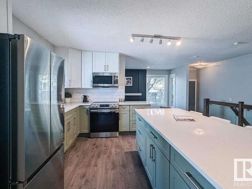 9307 176 Street, Edmonton, AB - Indoor Photo Showing Kitchen With Upgraded Kitchen