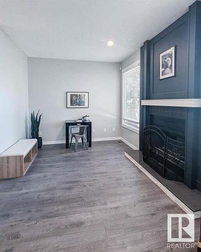 9307 176 Street, Edmonton, AB - Indoor With Fireplace