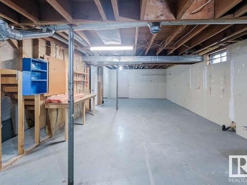 9307 176 Street, Edmonton, AB - Indoor Photo Showing Basement