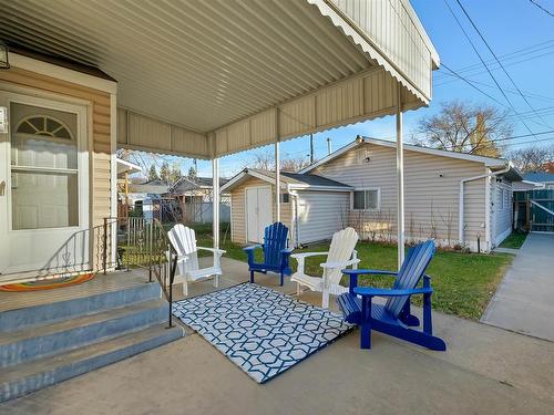 10845 65 Avenue, Edmonton, AB - Outdoor With Deck Patio Veranda With Exterior