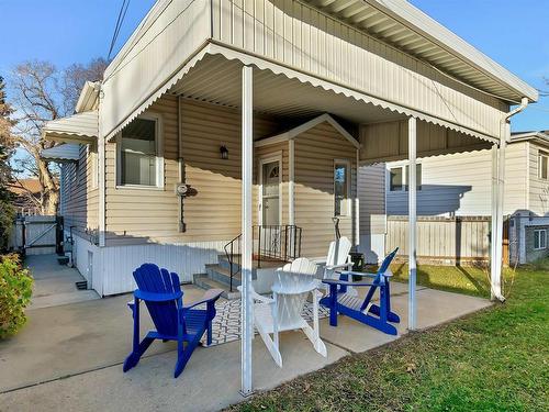 10845 65 Avenue, Edmonton, AB - Outdoor With Deck Patio Veranda