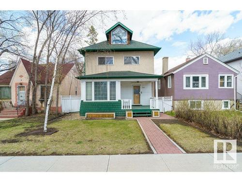 10824 83 Avenue, Edmonton, AB - Outdoor With Deck Patio Veranda With Facade