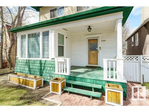 10824 83 Avenue, Edmonton, AB - Outdoor With Deck Patio Veranda With Exterior