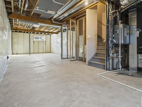 3341 Erlanger Bend Bend, Edmonton, AB - Indoor Photo Showing Basement