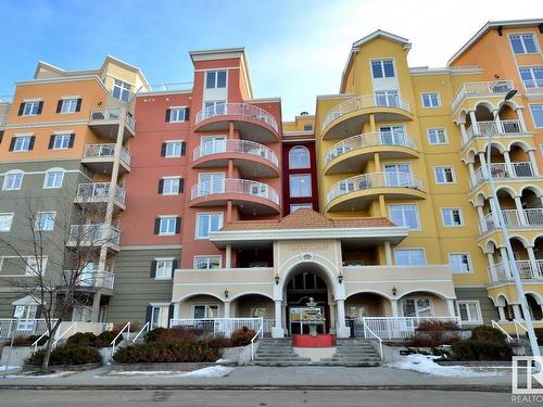 416 10333 112 Street, Edmonton, AB - Outdoor With Balcony With Facade