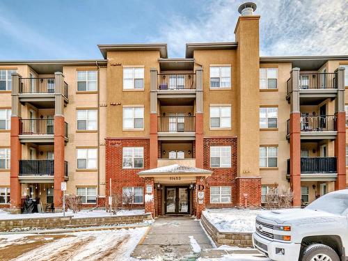 301 11453 Ellerslie Road, Edmonton, AB - Outdoor With Balcony With Facade