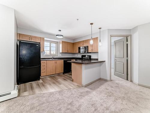 301 11453 Ellerslie Road, Edmonton, AB - Indoor Photo Showing Kitchen