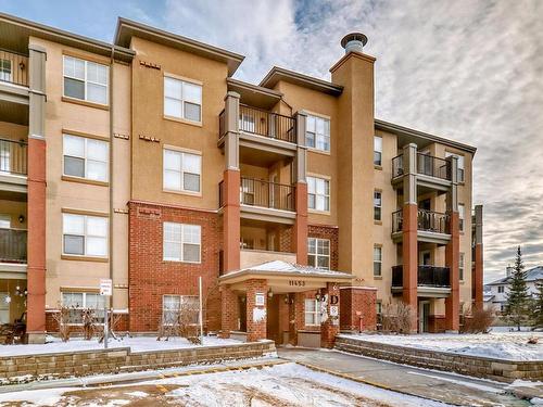 301 11453 Ellerslie Road, Edmonton, AB - Outdoor With Balcony With Facade