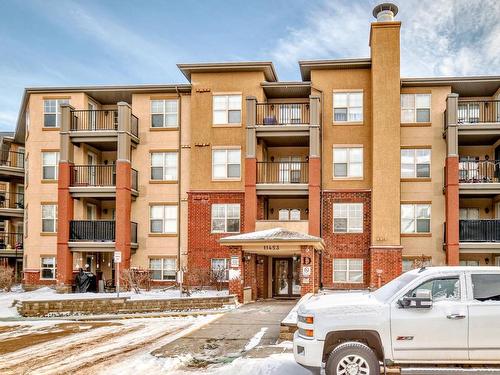 301 11453 Ellerslie Road, Edmonton, AB - Outdoor With Balcony With Facade