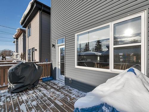 9511 70 Avenue, Edmonton, AB - Outdoor With Deck Patio Veranda With Exterior