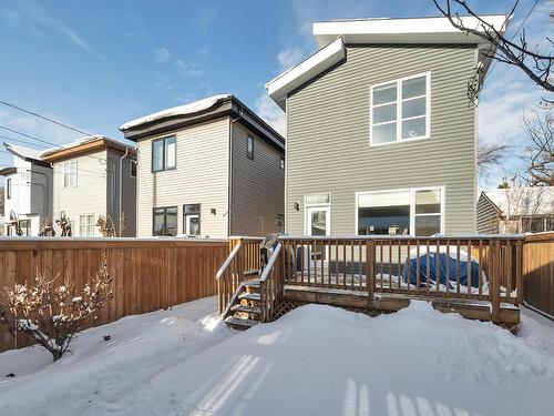 9511 70 Avenue, Edmonton, AB - Outdoor With Deck Patio Veranda With Exterior