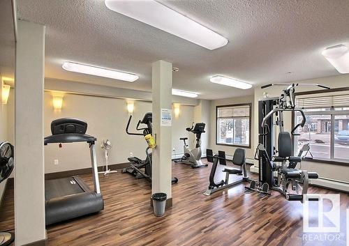 161 11517 Ellerslie Road Sw, Edmonton, AB - Indoor Photo Showing Gym Room