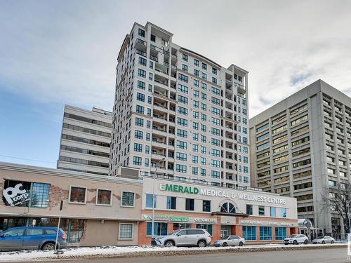 1007 9939 109 Street, Edmonton, AB - Outdoor With Balcony With Facade