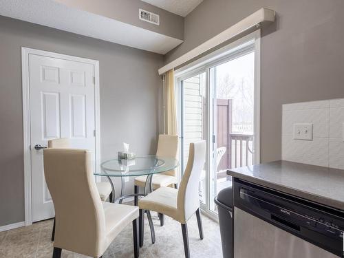 17 6520 2 Avenue Sw, Edmonton, AB - Indoor Photo Showing Dining Room