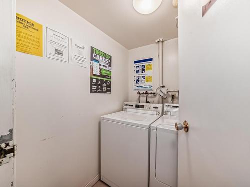 404 11007 83 Avenue, Edmonton, AB - Indoor Photo Showing Laundry Room