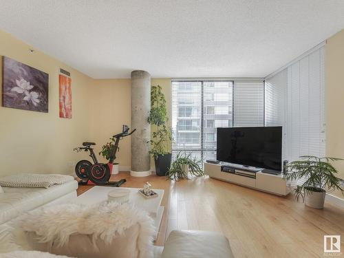 301 10028 119 Street, Edmonton, AB - Indoor Photo Showing Living Room