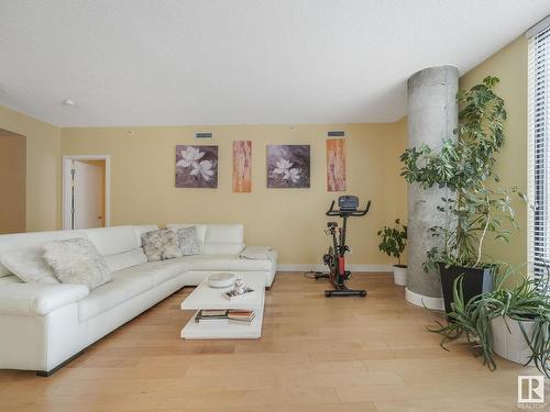 301 10028 119 Street, Edmonton, AB - Indoor Photo Showing Living Room