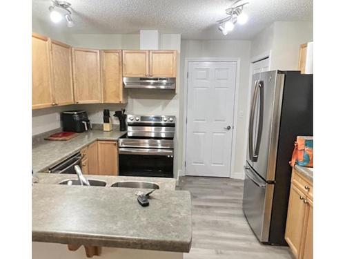 26 3040 Spence Wynd, Edmonton, AB - Indoor Photo Showing Kitchen With Double Sink