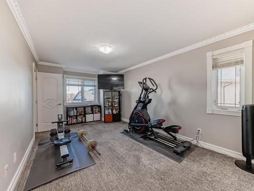 1527 Haswell Close, Edmonton, AB - Indoor Photo Showing Gym Room