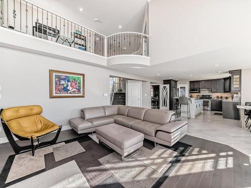 1527 Haswell Close, Edmonton, AB - Indoor Photo Showing Living Room