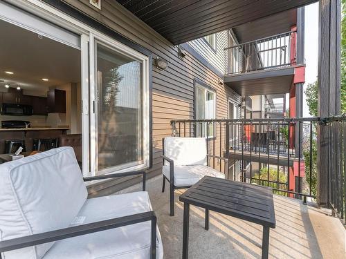 303 5521 7 Avenue, Edmonton, AB - Outdoor With Balcony With Exterior