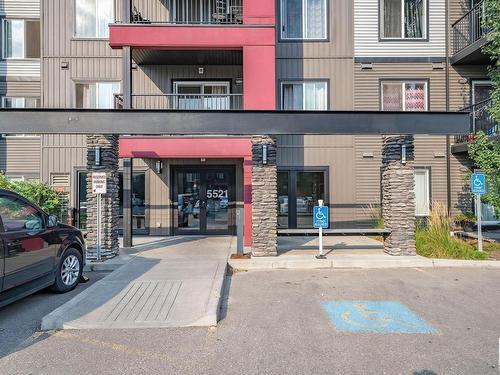 303 5521 7 Avenue, Edmonton, AB - Outdoor With Balcony With Facade