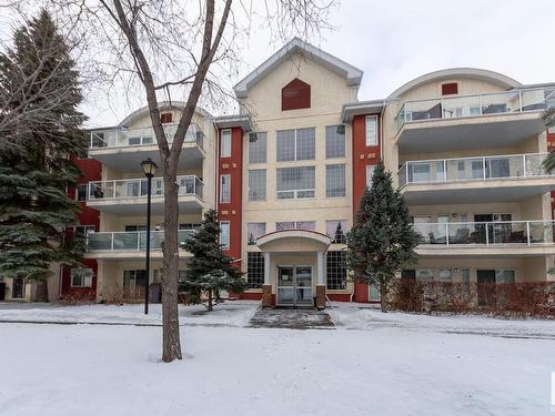 202 12110 106 Avenue, Edmonton, AB - Outdoor With Balcony With Facade