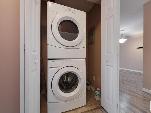 202 12110 106 Avenue, Edmonton, AB - Indoor Photo Showing Laundry Room