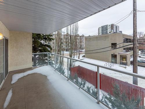 202 12110 106 Avenue, Edmonton, AB - Outdoor With Balcony With Exterior