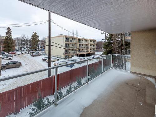 202 12110 106 Avenue, Edmonton, AB - Outdoor With Balcony With Exterior